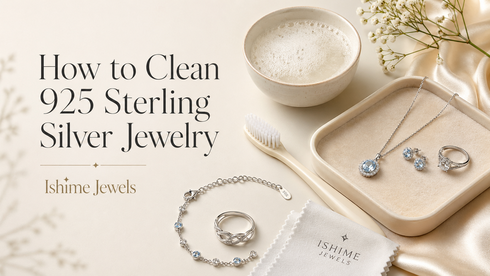 How to Clean 925 Silver Jewelry Safely at Home