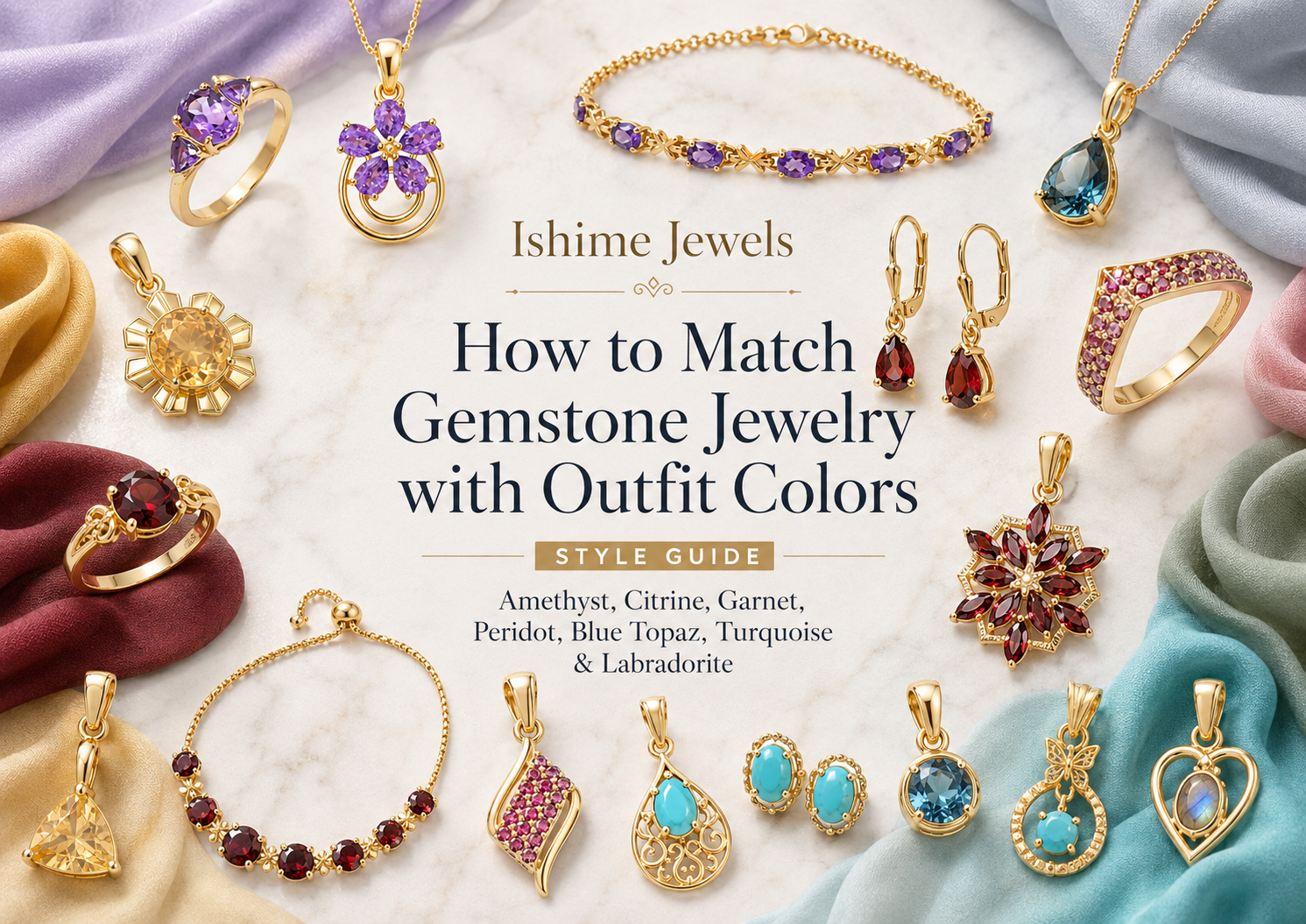 How to Match Gemstone Jewelry with Outfit Colors