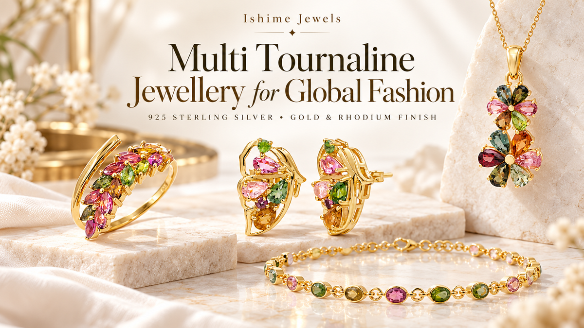 Multi Tourmaline Jewellery for Global Fashion | Ishime Jewels
