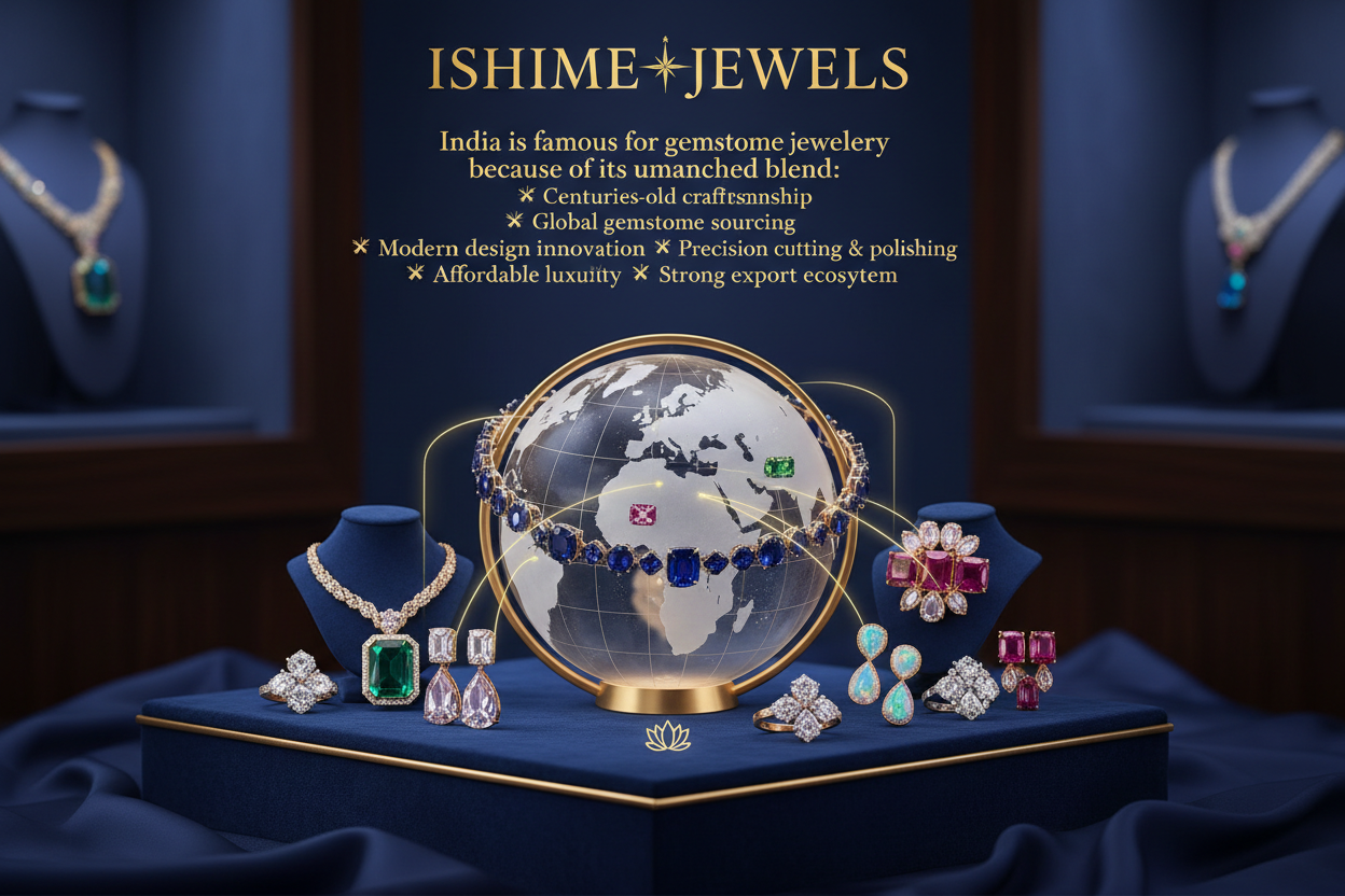 Why Is India Famous for Gemstone Jewellery? A Deep Dive Into India's Jewellery Legacy