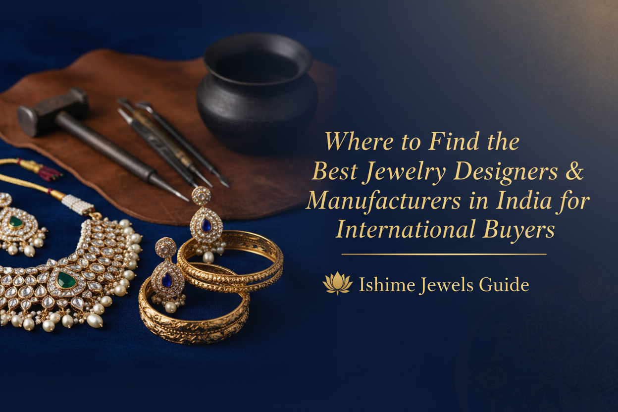 Where to Find the Best Jewelry Designers & Manufacturers in India for International Buyers | Ishime Jewels Guide