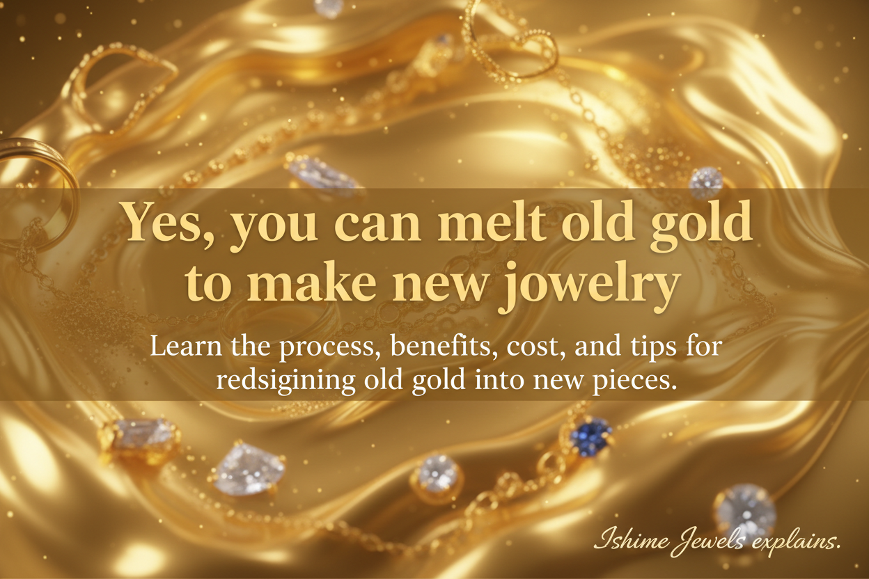 Can You Use Old Gold to Make New Jewelry? | Ishime Jewels Guide