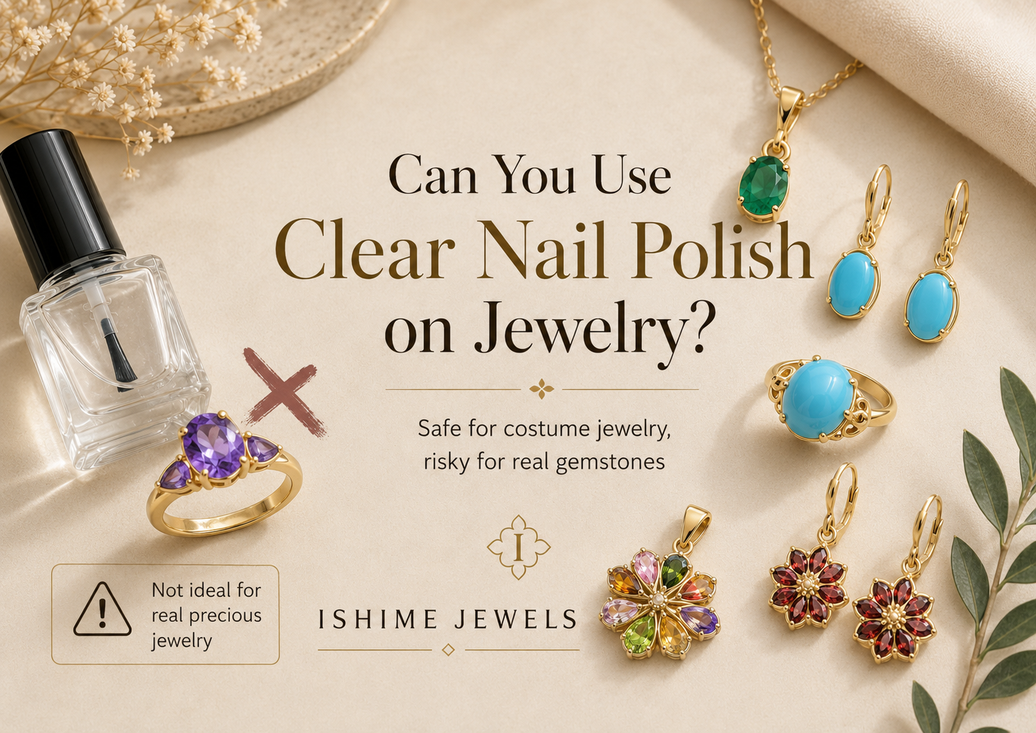 Can You Use Clear Nail Polish on Jewelry? Here's What You Should Know