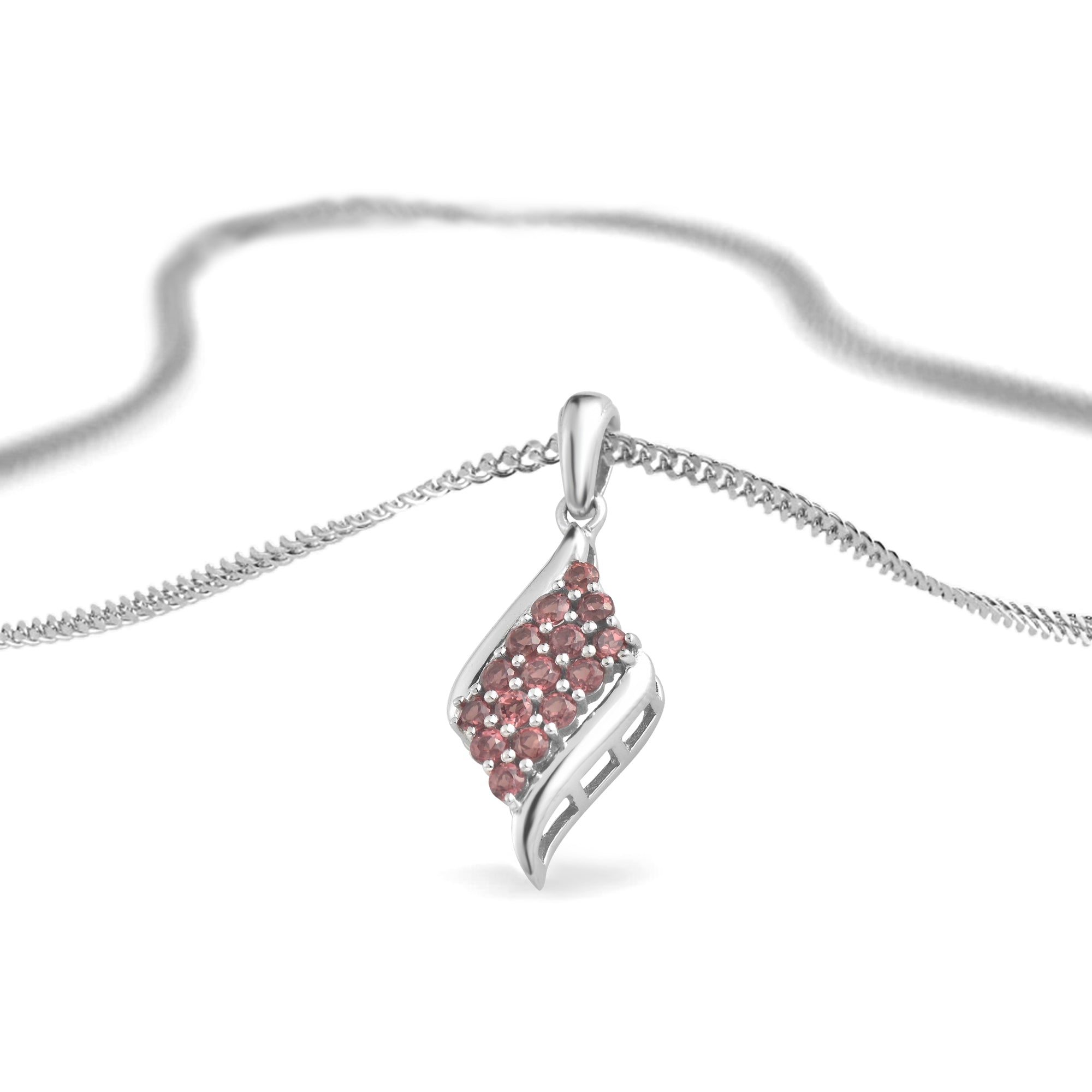 Garnet Pendant Round with Prong Setting