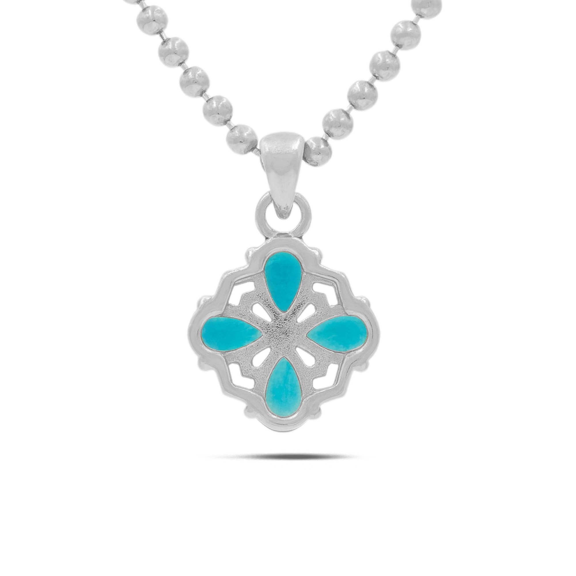 Neon Apatite Pear Pendant with Prong Setting