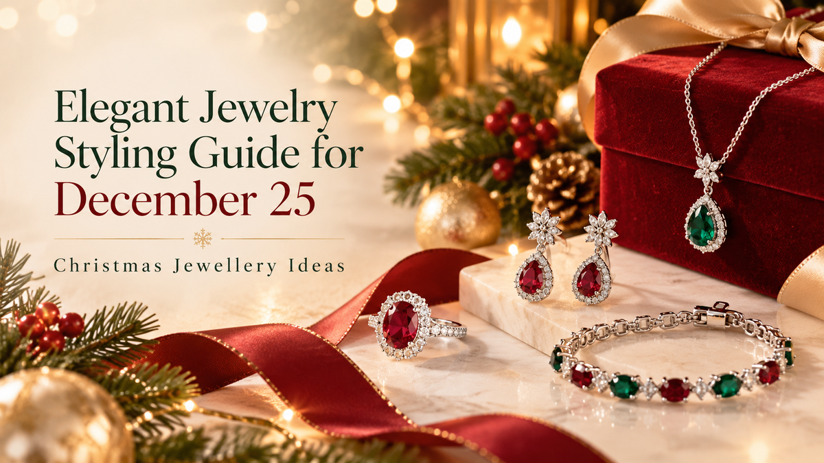 Elegant Jewelry Styling Guide for December 25: Christmas Jewellery Ideas