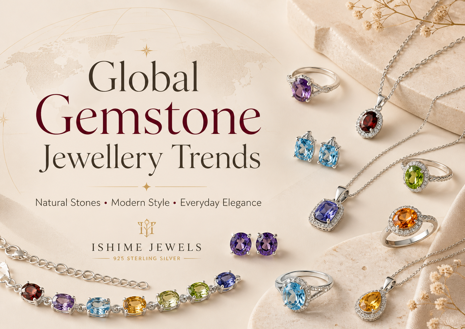 Global Trends Transforming the Gemstone Jewellery Industry