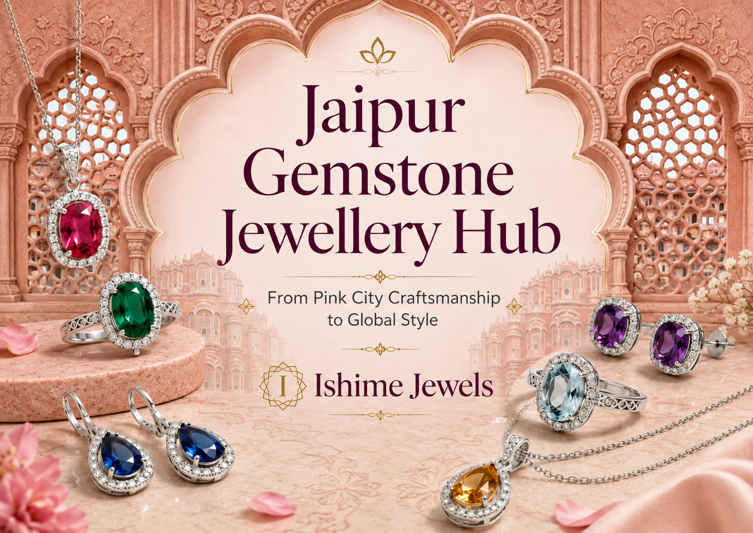 Why Jaipur is the Global Hub for Gemstone Jewellery