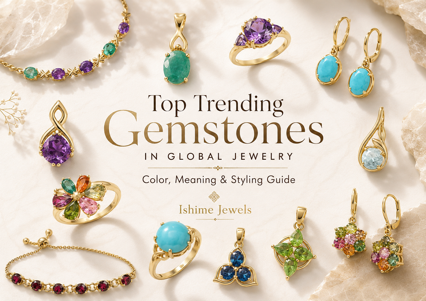 Top Trending Gemstones in Global Jewelry: Colors, Meaning & Styling Guide