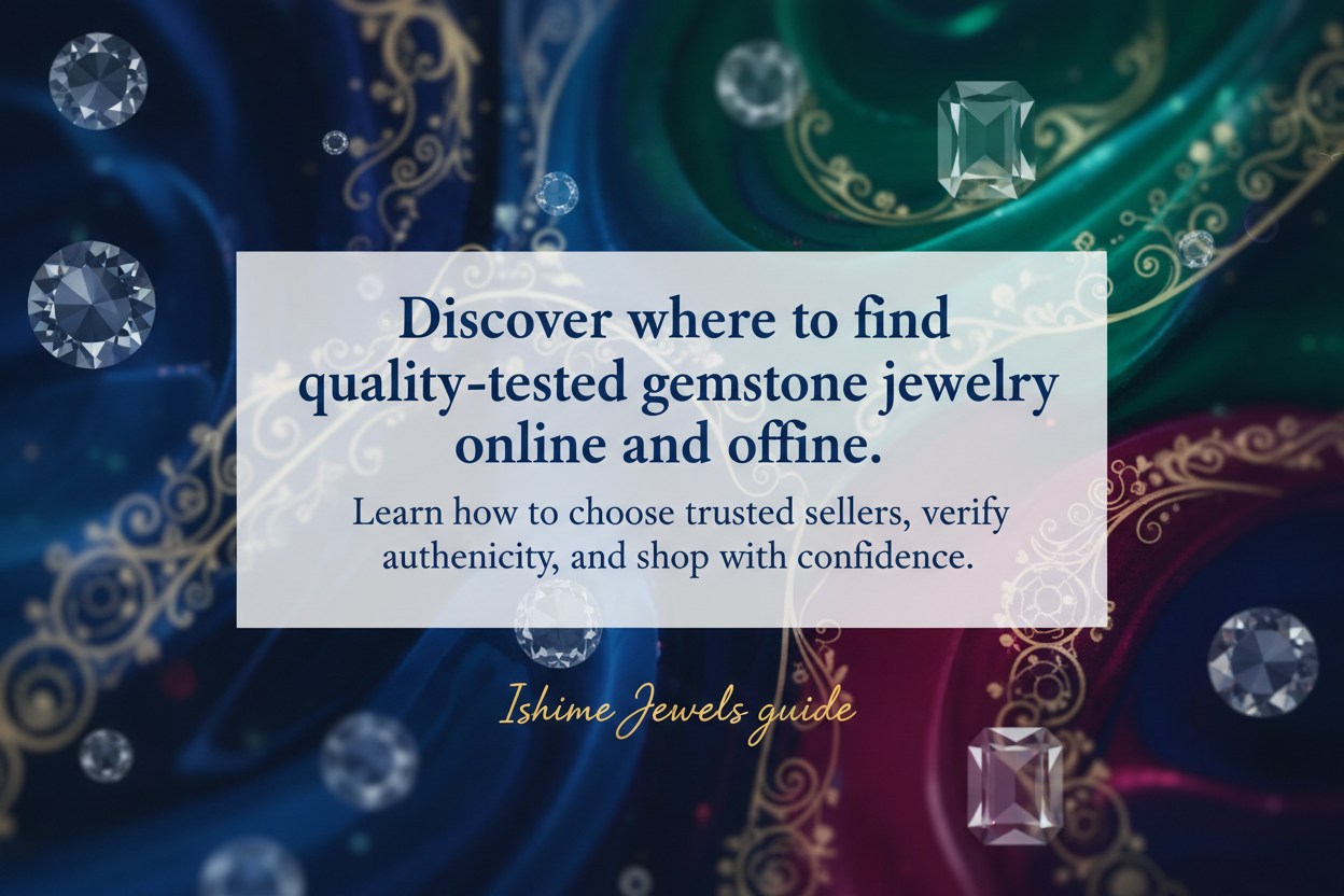Where Can I Get Quality-Tested Gemstone Jewelry? Ultimate Guide | Ishime Jewels