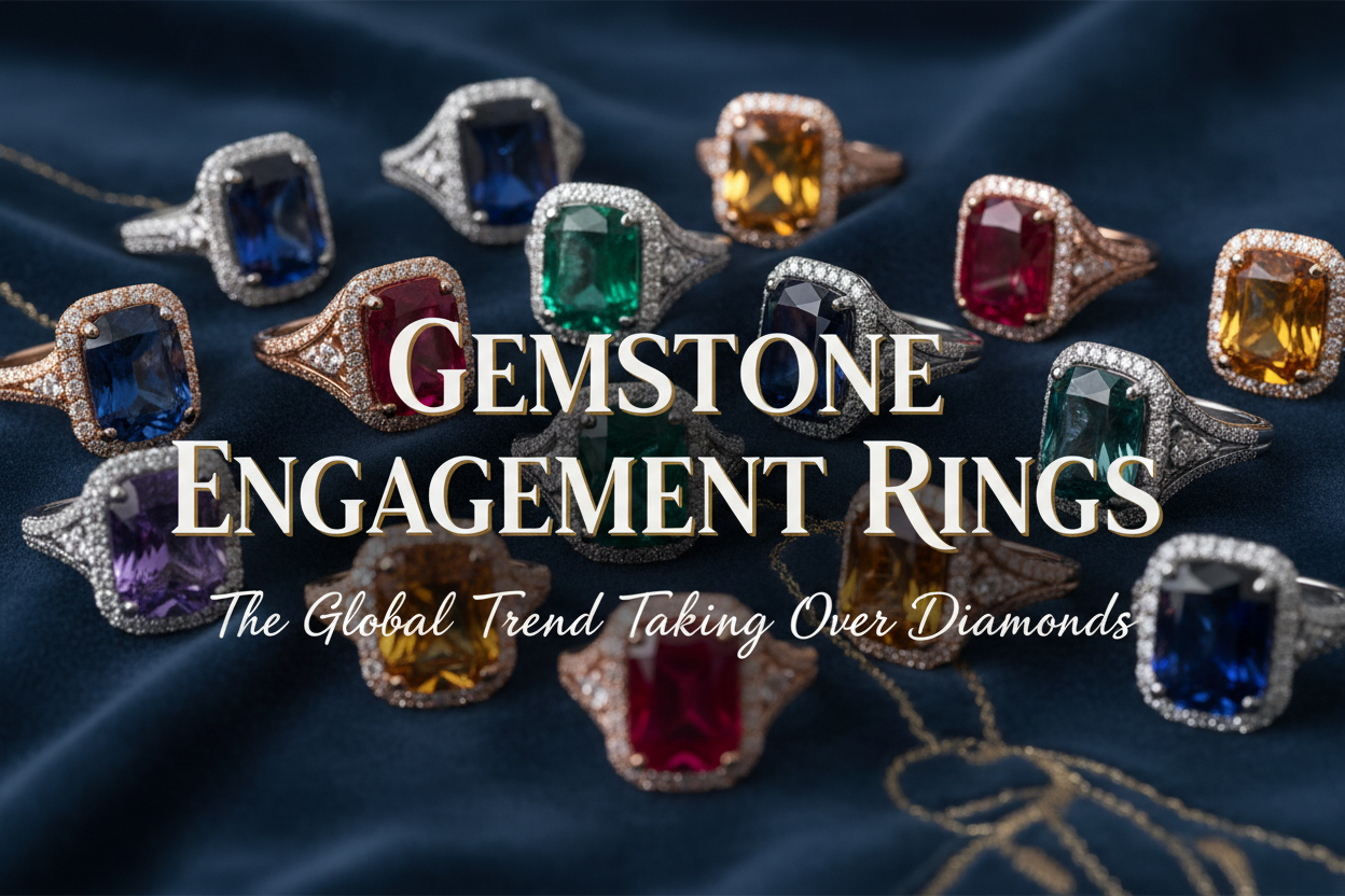 Gemstone Engagement Rings: The Global Trend Taking Over Diamonds