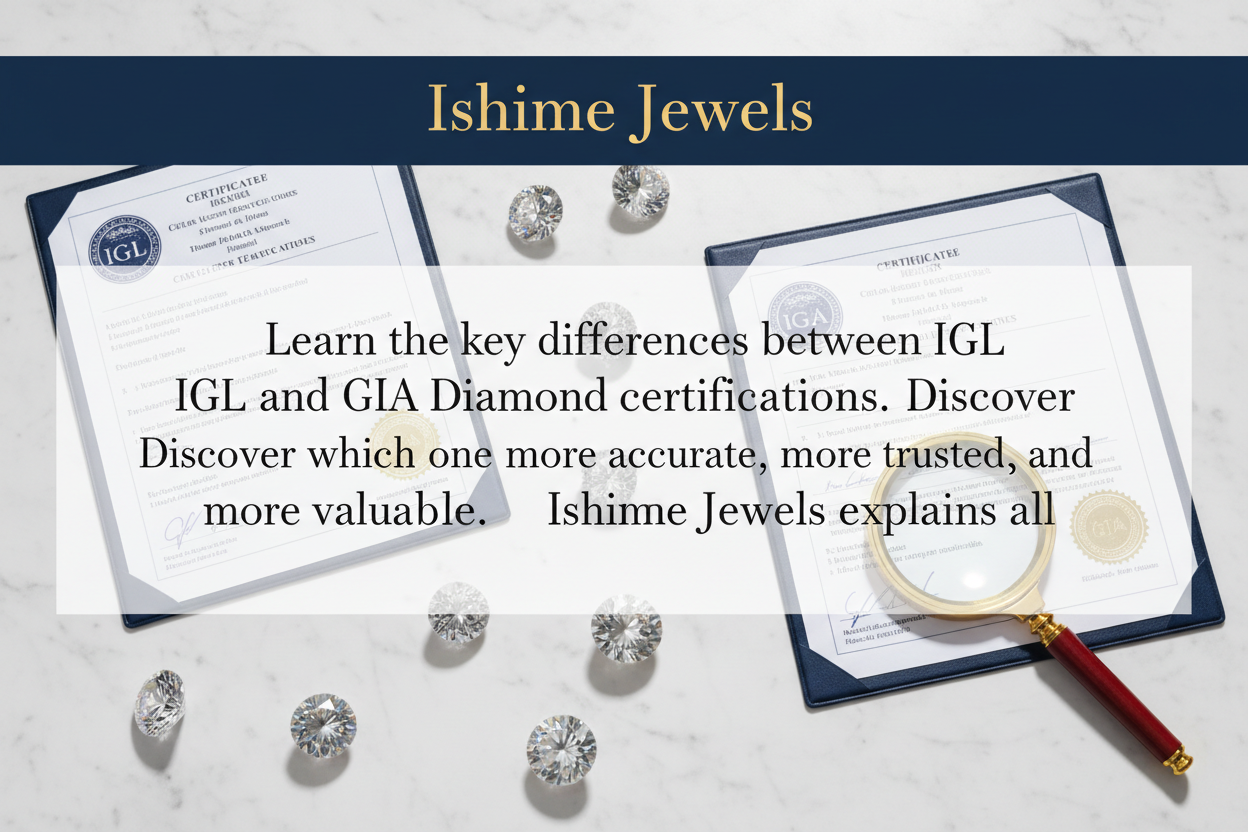 IGL vs GIA Diamond Certification – What’s the Difference? | Ishime Jewels Guide