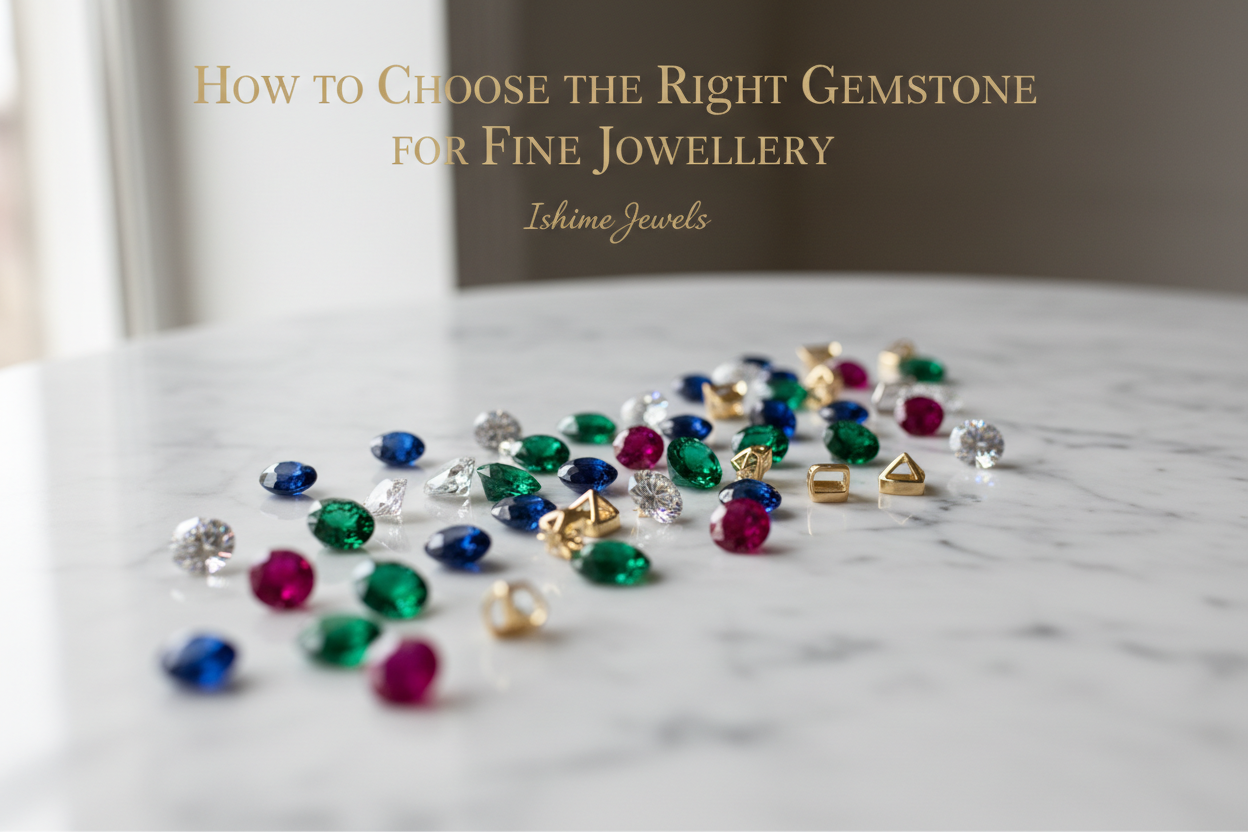 How to Choose the Right Gemstone When Shopping for Fine Jewellery | Ishime Jewels Guide