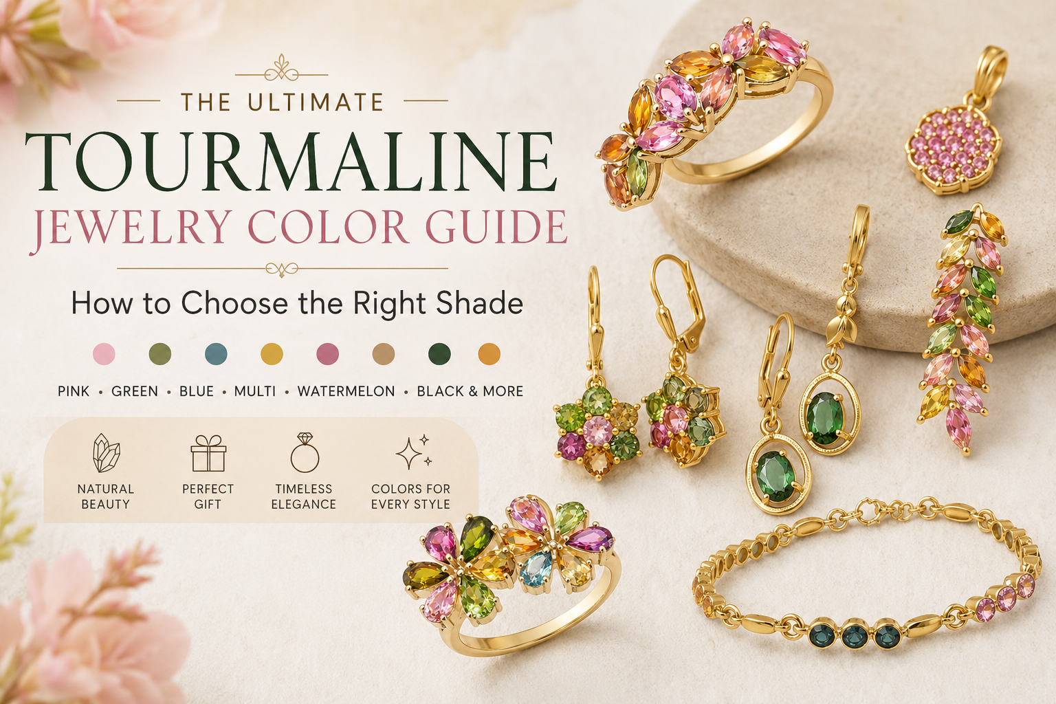 Tourmaline Jewelry Color Guide: How to Choose the Right Shade