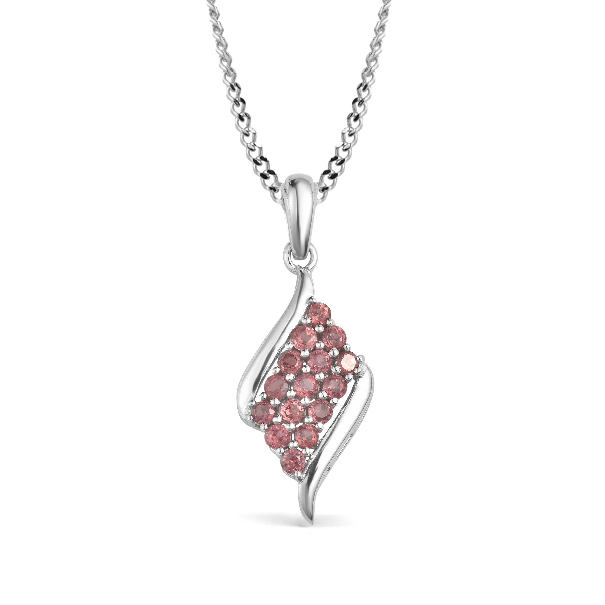 Garnet Pendant Round with Prong Setting