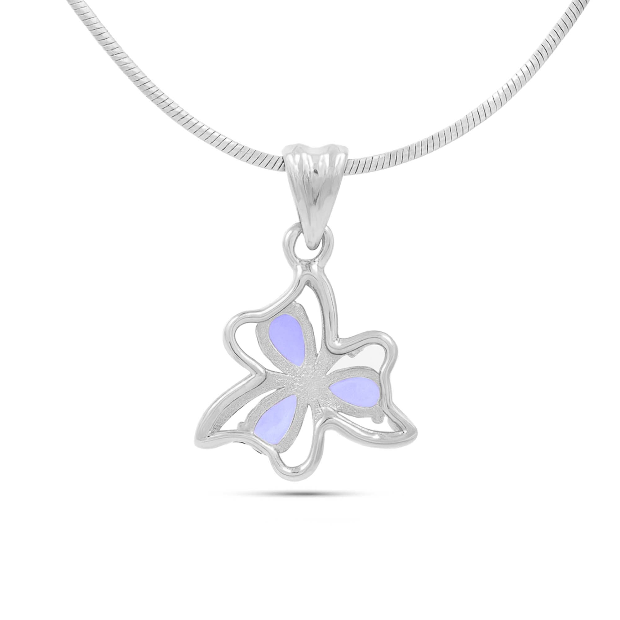 Tanzanite Pear Pendant with Prong Setting