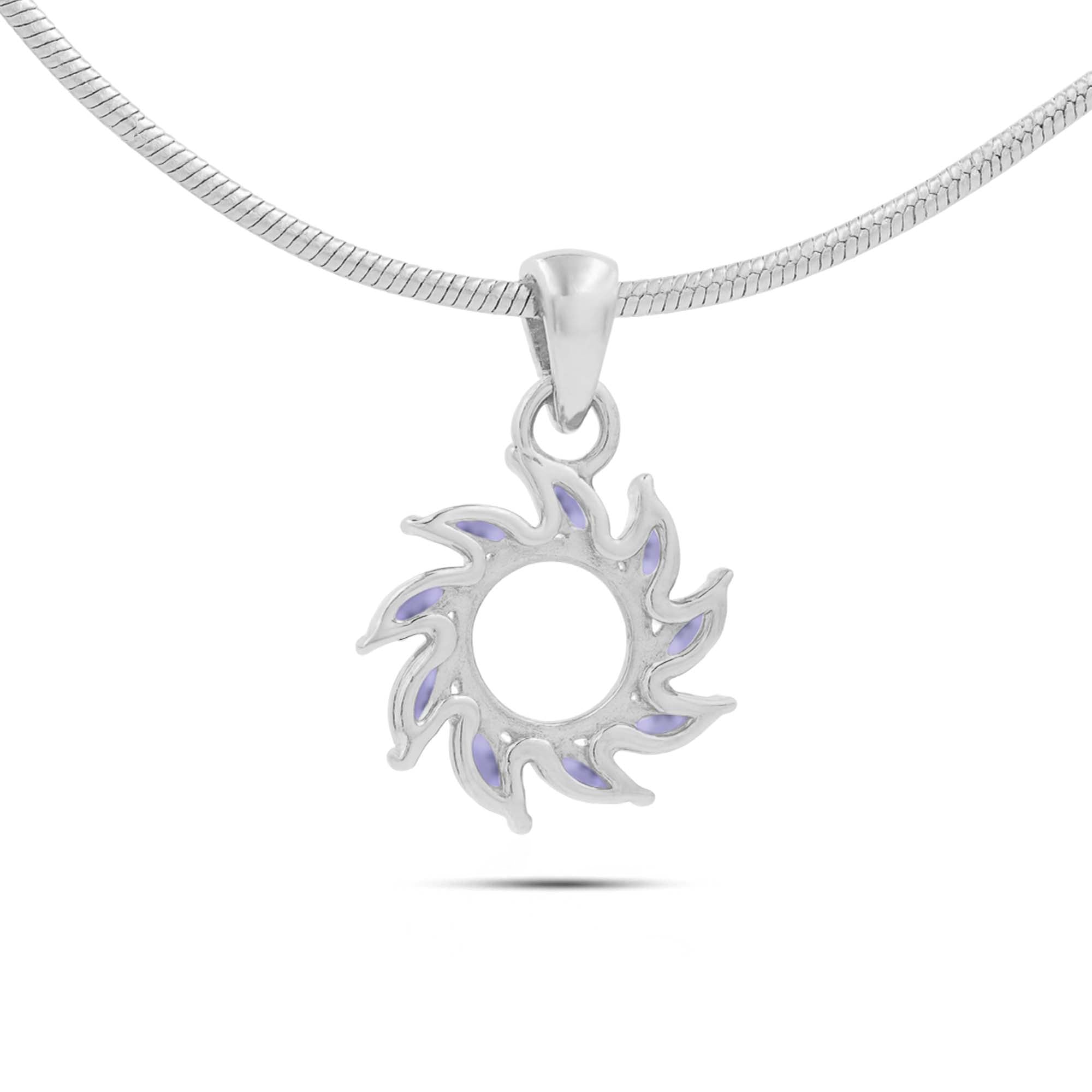 Tanzanite Marquise Pendant with Prong Setting