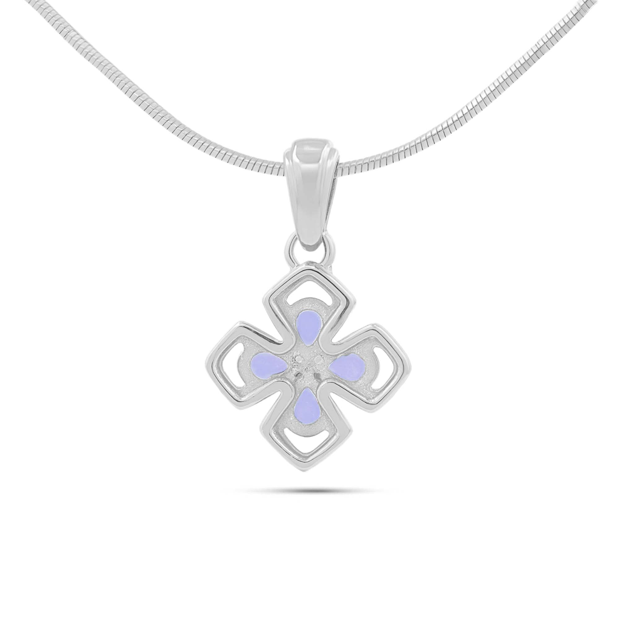 Tanzanite Pear Pendant with Prong Setting